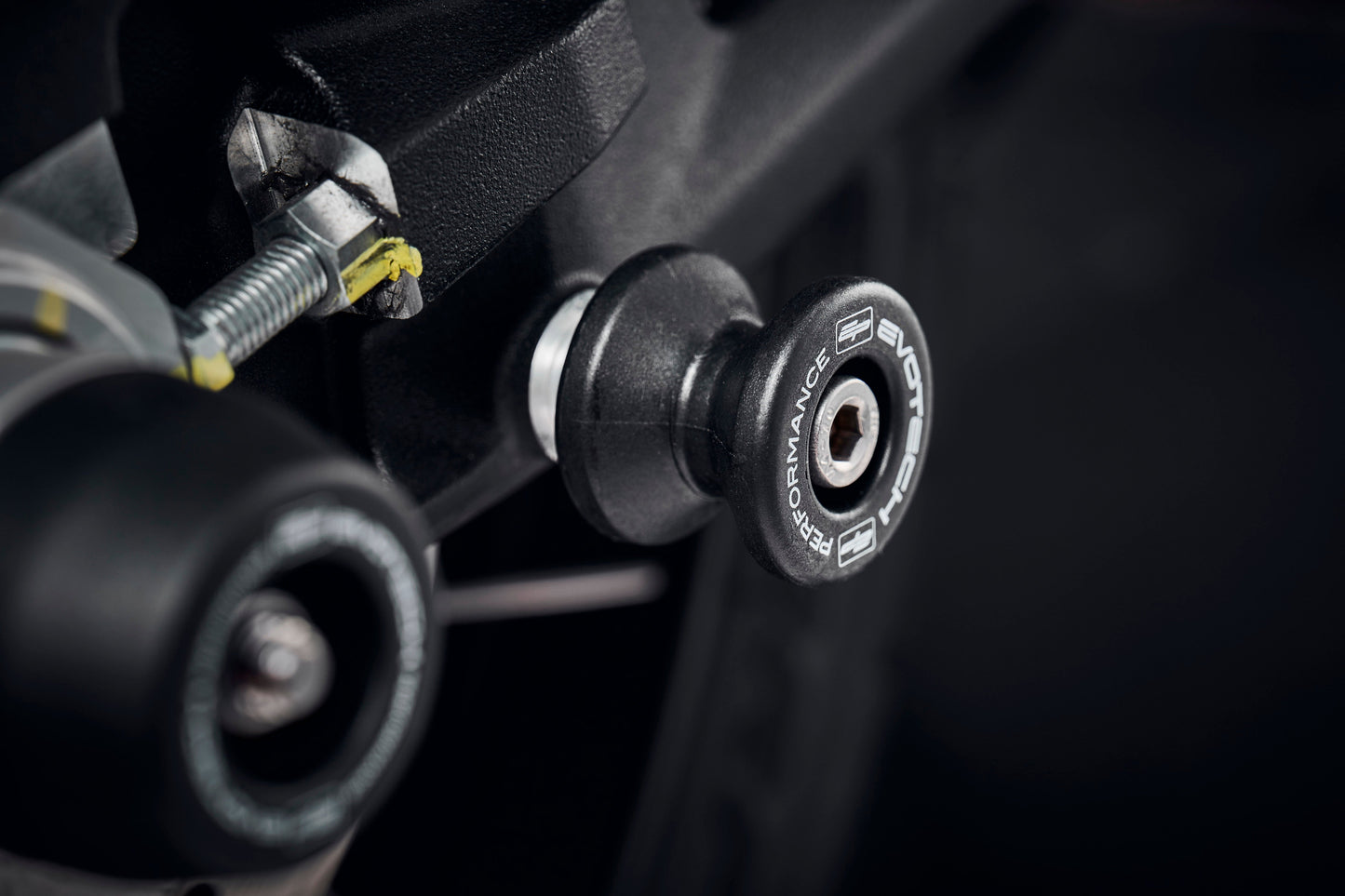 Bobines de béquille d'atelier Evotech – Ducati Hypermotard 698 Mono (2024+)