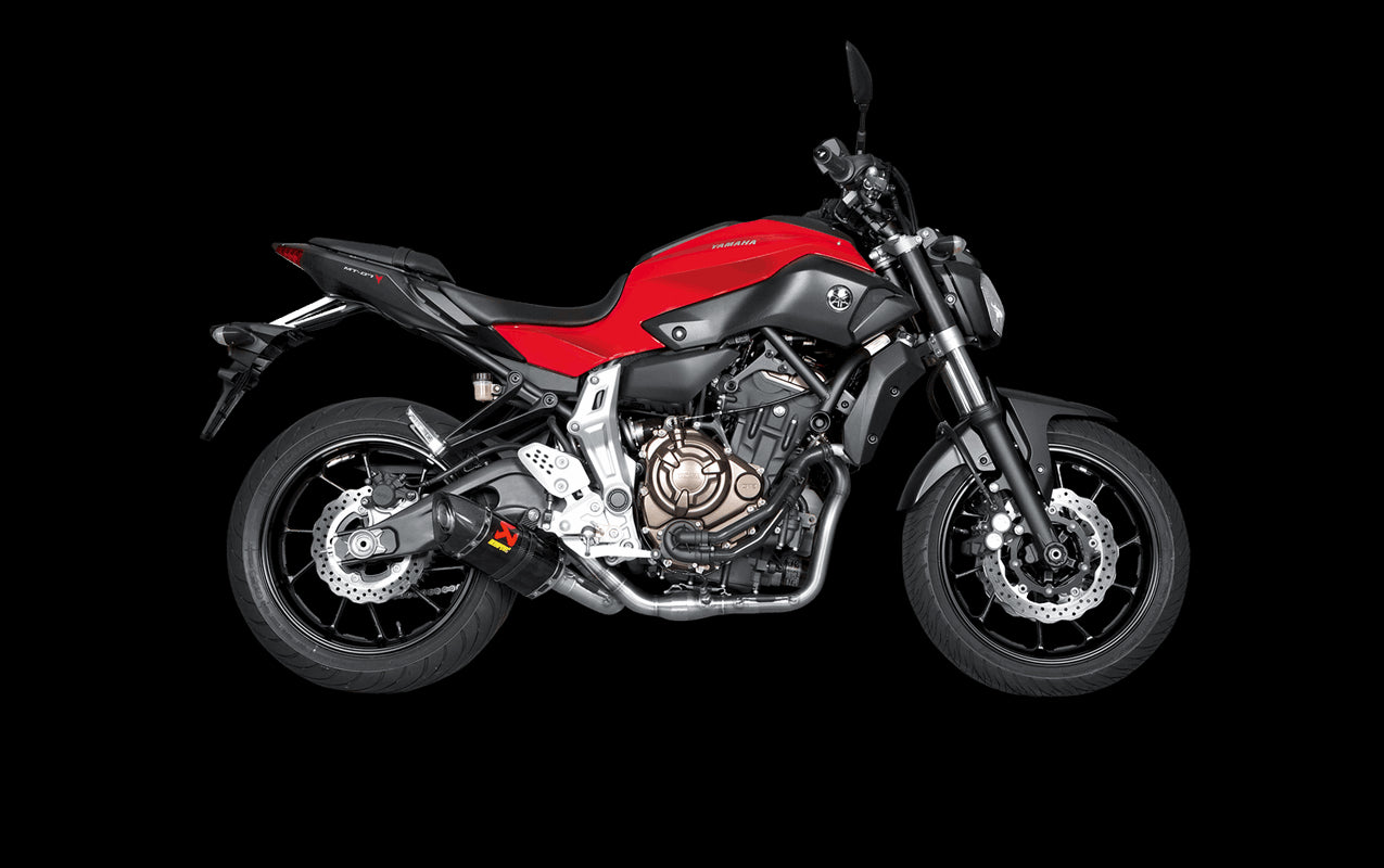 Ligne complete Akrapovic pour Yamaha MT-07 14-24/XSR700 16-20
