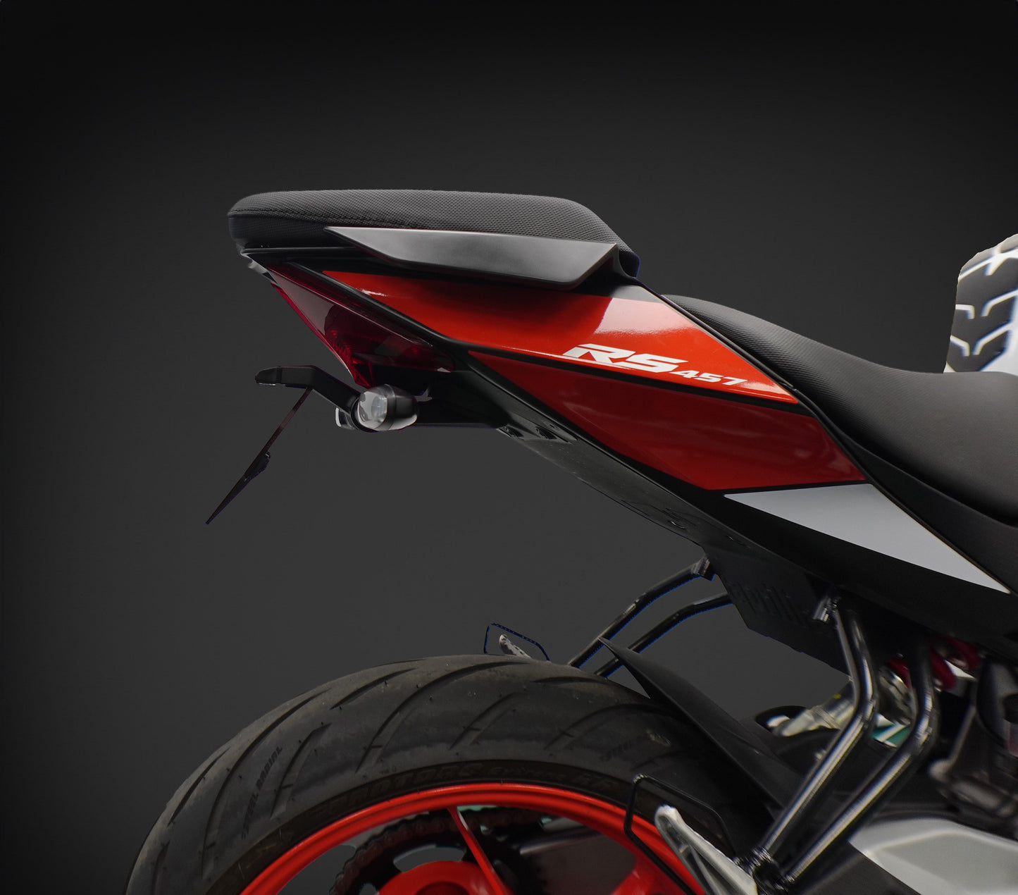 Support de plaque Evotech Performance pour Aprilia RS 457 (2024+)
