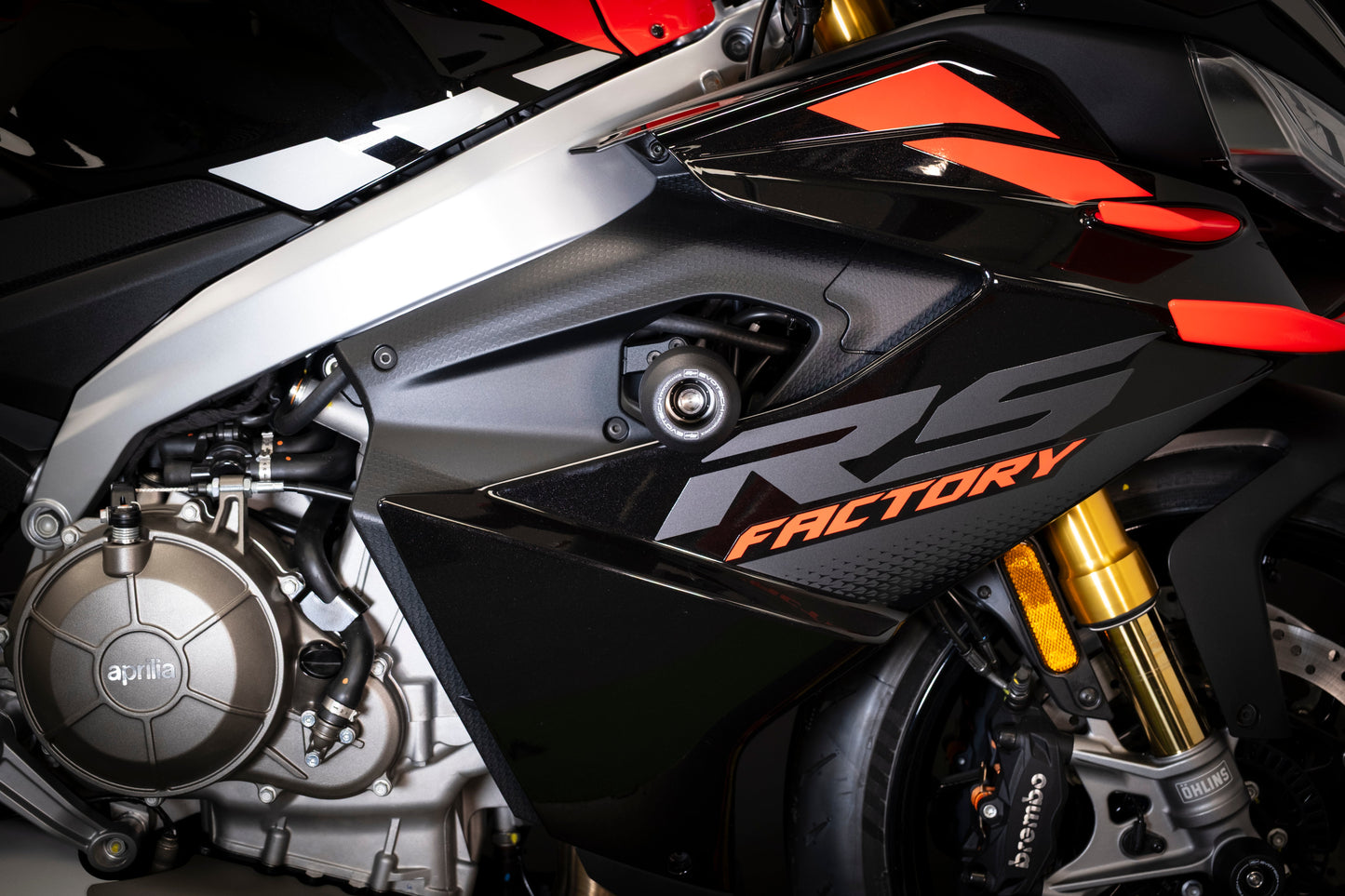 Protection de cadre Evotech Performance – Aprilia RS 660 Factory (2025+)