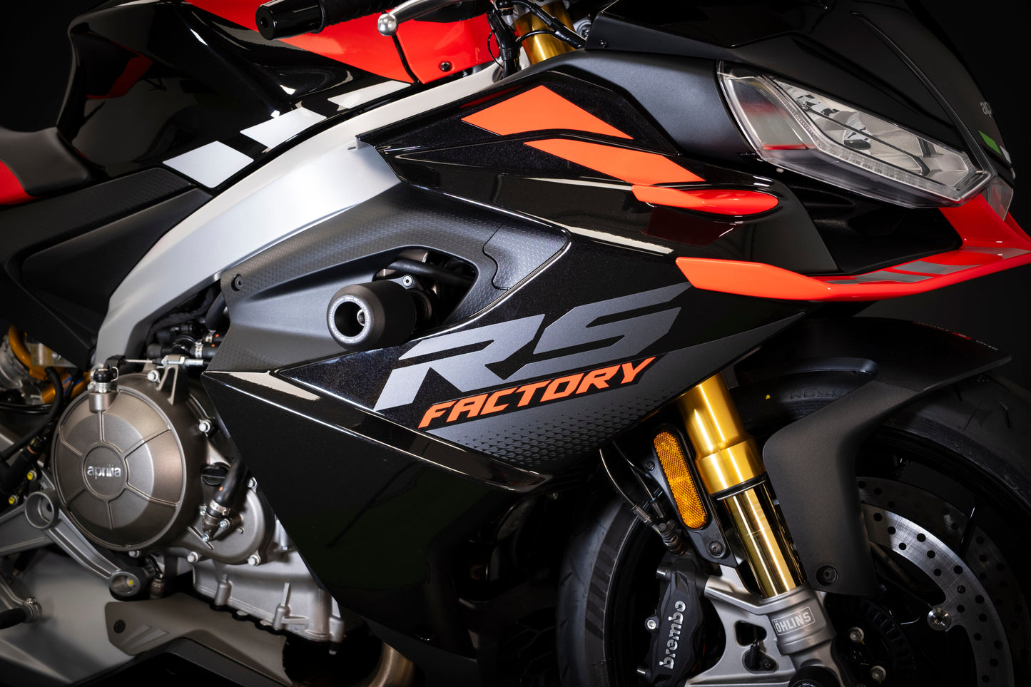 Protection de cadre Evotech Performance – Aprilia RS 660 Factory (2025+)
