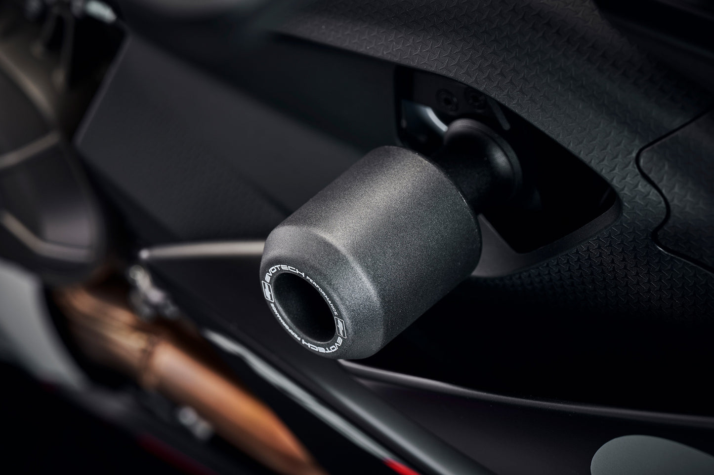 Roulettes de protection de cadre Evotech Performance pour Aprilia RS 660 (2021-2024)