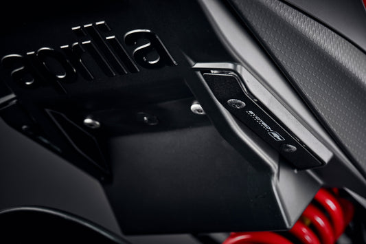 Kit de suppression de repose-pieds passager Evotech Performance – Aprilia RS 660 Factory (2025+)