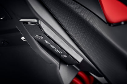 Kit de suppression de repose-pieds passager Evotech Performance – Aprilia RS 660 Factory (2025+)