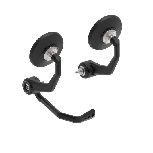 Rétroviseurs d'embout de guidon/Protection de frein Evotech Performance (rétro) - Aprilia RS 457 (2024+)