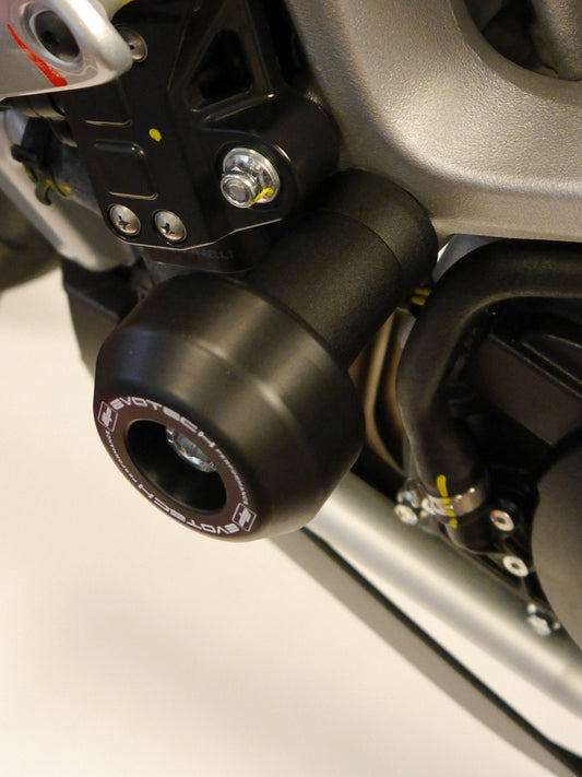 Roulettes de protection de cadre anti-collision Evotech Performance Aprilia Tuono V4 1100 RR 2015 - 2016