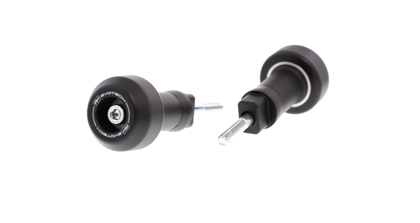Roulettes de protection de cadre anti-collision Evotech Performance pour Aprilia Tuono V4 1100 (2015-2016)