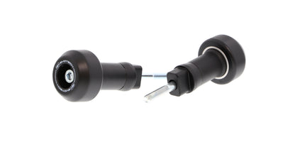 Roulettes de protection de cadre anti-collision Evotech Performance pour Aprilia Tuono V4 1100 (2015-2016)