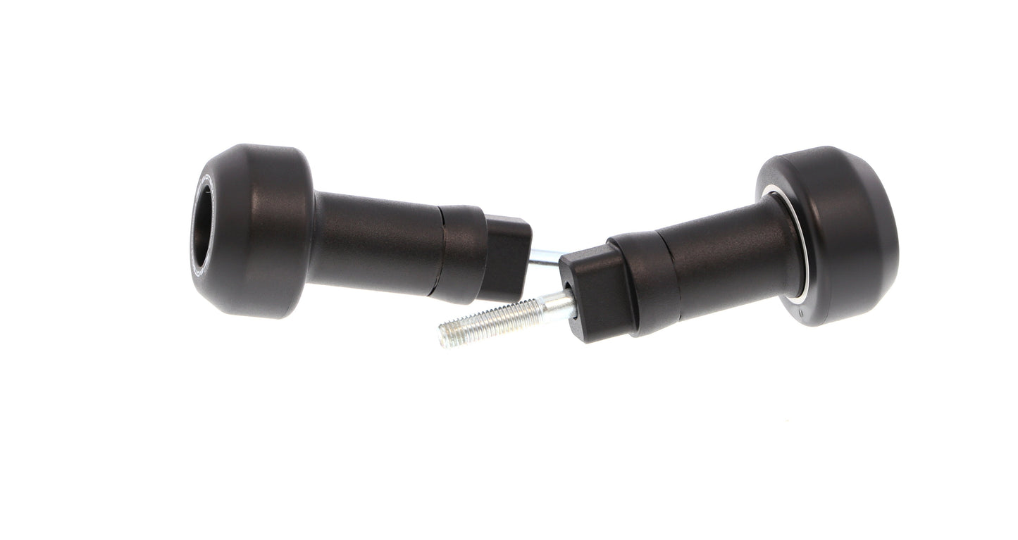 Roulettes de protection de cadre anti-collision Evotech Performance pour Aprilia Tuono V4 1100 (2015-2016)