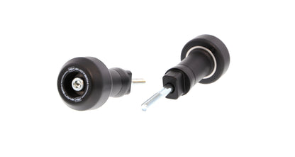 Roulettes de protection de cadre anti-collision Evotech Performance pour Aprilia Tuono V4 1100 (2017-2020)