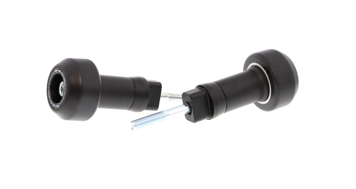 Roulettes de protection de cadre Evotech Performance Aprilia Tuono V4 2011 - 2014