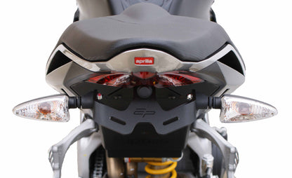 Support de plaque court Evotech Performance Aprilia Tuono V4 2011 - 2014