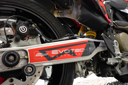 Autocollant/Protecteur de bras oscillant Evotech – Ducati Hypermotard 698 Mono (2024+)