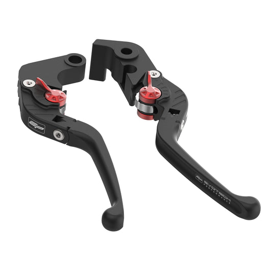 Ensemble leviers d'embrayage et de frein pliables Evotech Performance Evo – Aprilia Tuono 457 (2025+)