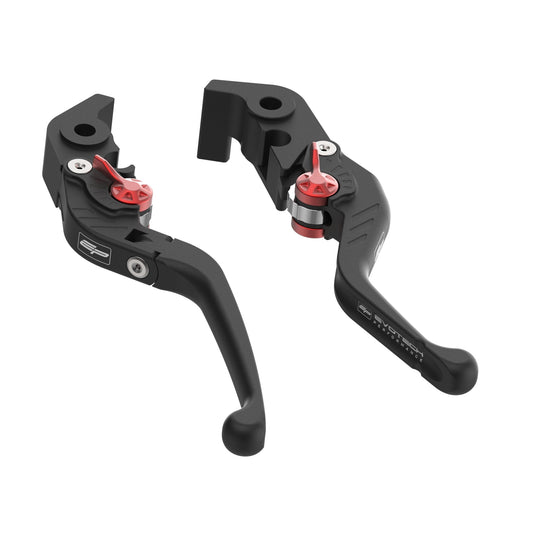Ensemble leviers d'embrayage et de frein courts Evotech Evo – Ducati Hypermotard 698 Mono (2024+)