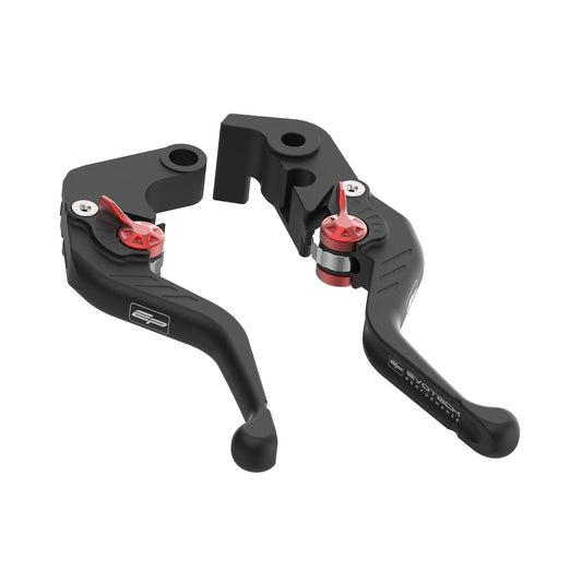 Jeu de leviers d'embrayage et de frein courts Evotech Performance Evo – Aprilia Tuono 457 (2025+)