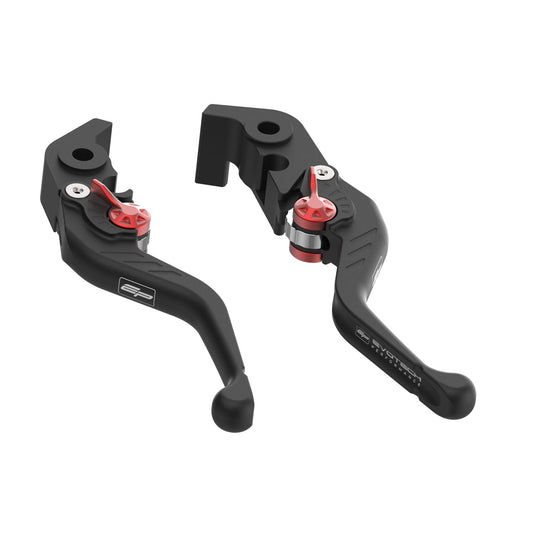 Jeu de leviers d'embrayage et de frein courts Evotech Evo – Ducati Hypermotard 698 Mono (2024+)