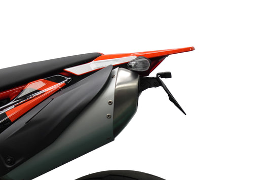 Support de plaque d'immatriculation Evotech - Ducati Hypermotard 698 Mono (2024+)