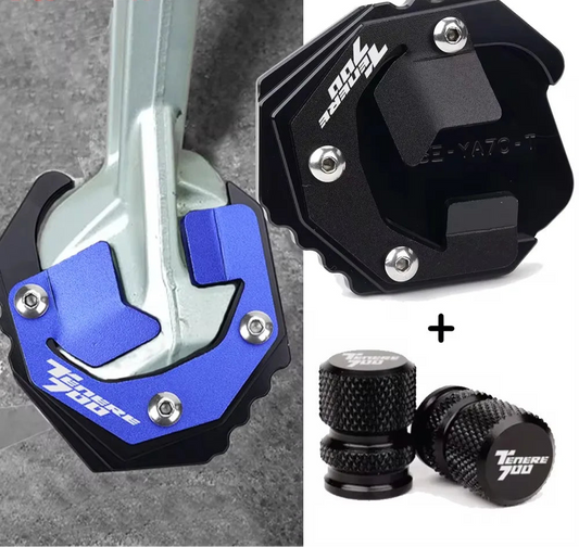 Extension de béquille latérale anodisée – Yamaha Ténéré 700