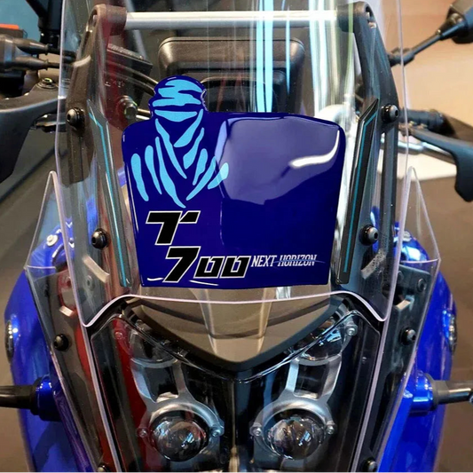 Sticker 3D DAKAR pour bulle - Yamaha Ténéré 700