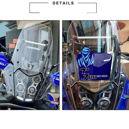 Sticker 3D DAKAR pour bulle - Yamaha Ténéré 700