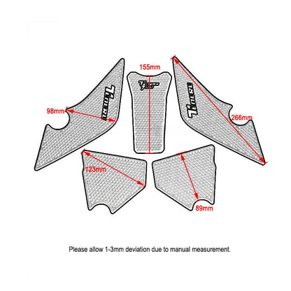 Protections latérales antidérapantes pour réservoir – Yamaha Ténéré 700